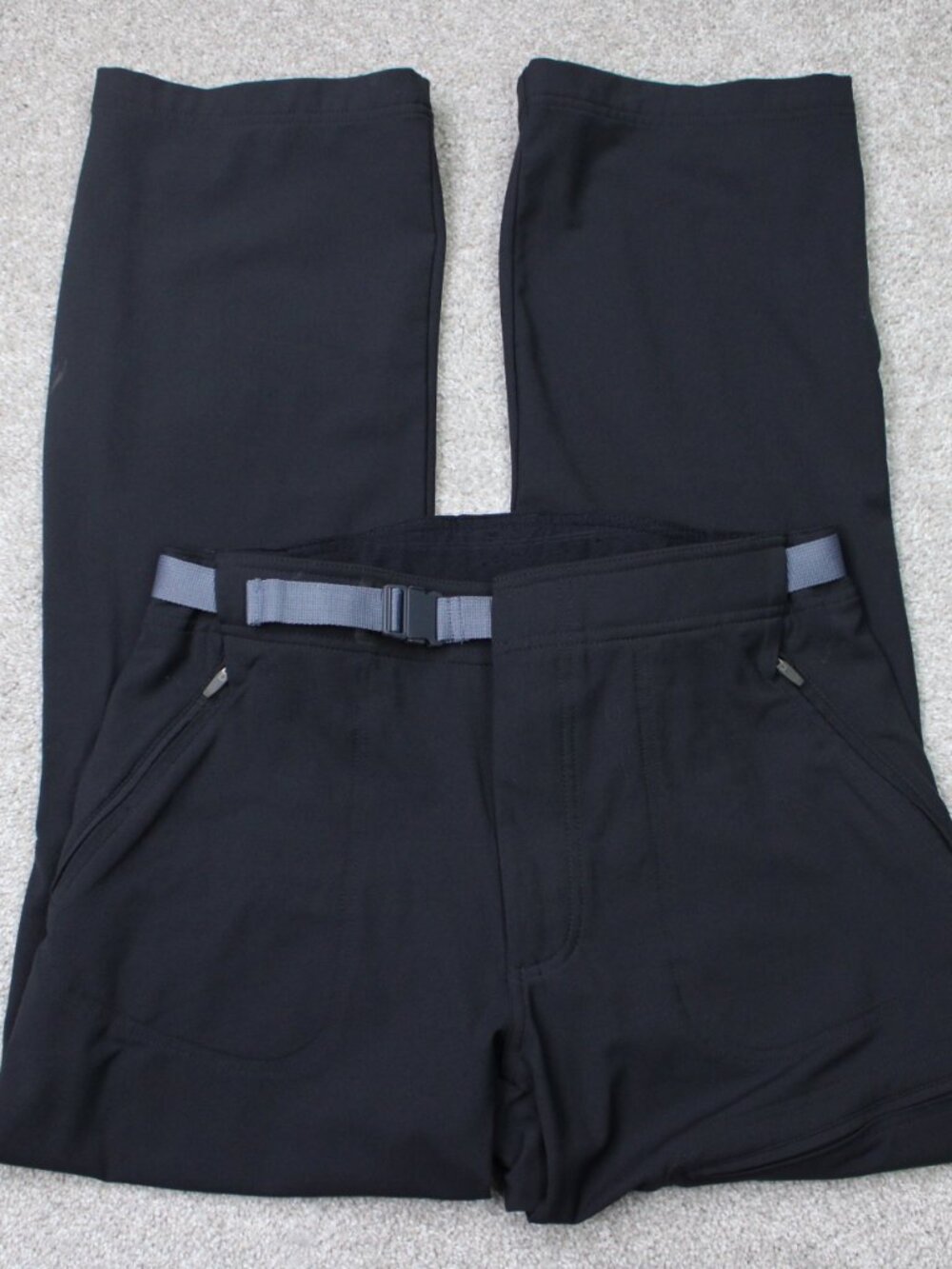 Nike ACG Pants Mens Medium Black Belted Cargo Utility 2000s Y2K Silver Tag